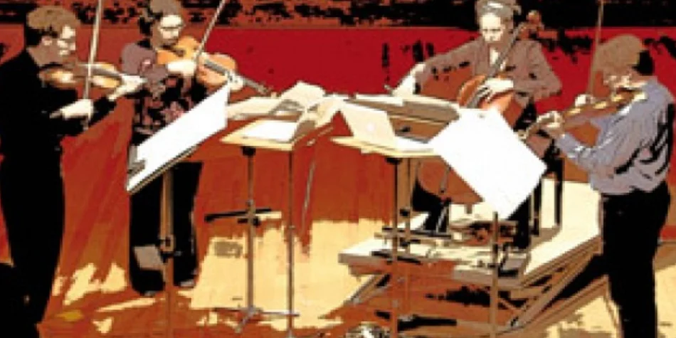 Photo stylisée du Quatuor Bozzini